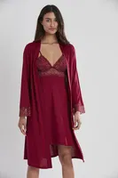 Pierre Cardin 5025 Penye Altılı Çeyiz Seti Bordo görsel 14