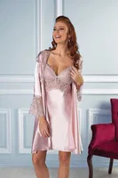 Pierre Cardin 6625 Saten Altılı Çeyiz Seti Pudra