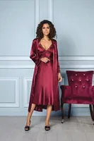 Pierre Cardin 6960 Saten Altılı Çeyiz Seti Bordo görsel 17