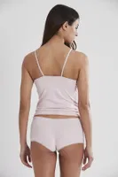 Pierre Cardin Dantelli Penye Atlet Külot Kaşkorse Set 332 Pudra görsel 7