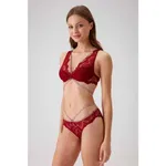 Pierre Cardin Robinetta Balenli Bralet Sütyen Takım 4730 Boırdo görsel 4