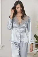 Pierre Cardin Saten Altılı Çeyiz Seti 6425 Gri görsel 21