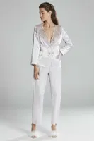 Pierre Cardin Saten Altılı Çeyiz Seti 6425 Mor görsel 15