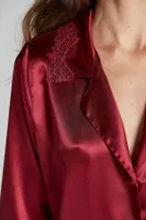 Pierre Cardin Saten Altılı Çeyiz Seti 6965 Bordo görsel 20