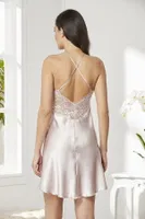 Pierre Cardin Saten Dörtlü Çeyiz Seti 7005 Pudra görsel 21