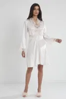 Saten Çeyizlik Takım 6lı Set Pierre Cardin 6335 Ekru görsel 26