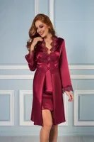 Saten Çeyizlik Takım 6lı Set Pierre Cardin 6335 Bordo görsel 32