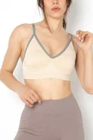 Seamless Dantel Detaylı Basic Büstiyer Doremi 001-001204 Ten görsel 6