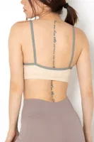 Seamless Dantel Detaylı Basic Büstiyer Doremi 001-001204 Ten görsel 7