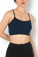 Seamless Lacivert Kadın Spor Büstiyer Doremi 001-001201 Lacivert farklı açı