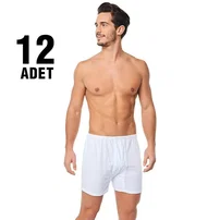 Seher Yıldızı Beyaz Penye Erkek Paçalı Arjantin 12'li Seher Yıldızı 0006