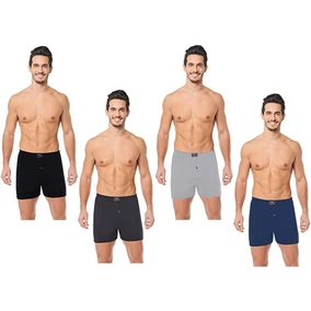 Seher Yıldızı Erkek Penye Düz Boxer Seher Yıldızı 0008 - Alternatif Görünüm