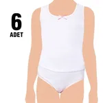 Kız Çocuk Sütaşlı Takım 6'lı Seher Yıldızı 0043 Pembe