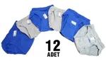 Renkli Erkek Çocuk Slip Külot 12Li Seher Yıldızı 0037-R