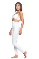 Selülit Önleyici Dikişsiz Tayt - 1 Beden Küçültür Emay 2045 Beyaz görsel 5