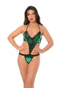 Yeşil Fantazi Babydoll Sistina 406