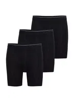 Siyah Erkek Boxer 3lü Paket 9683 BlackSpade Siyah