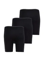 Siyah Erkek Boxer 3lü Paket 9683 BlackSpade Siyah detay görünüm
