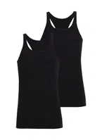 Siyah Erkek Spor Atlet 2'li Paket Tender Cotton BlackSpade 9676  Siyah