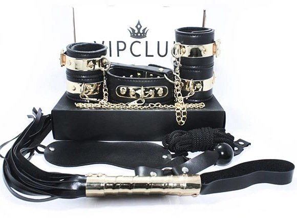 Siyah Gold Fantazi Harness Set Vip Club 414