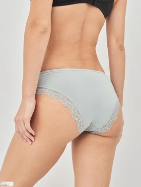 Anıl Desenli Dantelli Kadın Külot Anıl 2730 - 10 Adet - Alternatif Görünüm