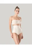 Slip Korse Lazer Kesim Silikonlu Miss Fit 14002 Beyaz görsel 6