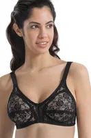 Emay Dantelli Toparlayıcı Sütyen 145 D CUP Siyah