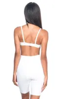 Toparlayıcı Boxer Korse Emay 2817 Beyaz farklı açı