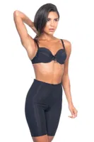 Toparlayıcı Boxer Korse Emay 2817 Siyah görsel 5