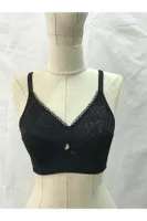 Toparlayıcı Sütyen C Cup Emay 130 C Siyah detay görünüm