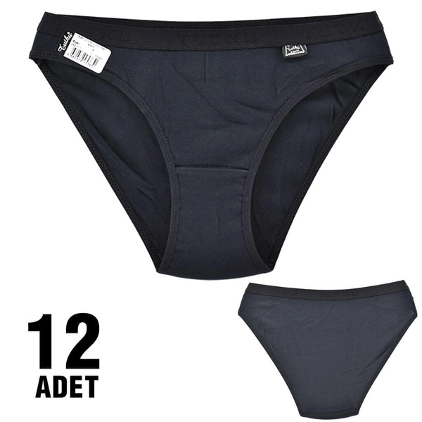 Yazılı Kadın Bikini Tutku 0638 - 12 Adet
