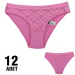 Safir Bikini Tutku 0725 - 12 Adet Pembe farklı açı