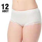 Işık Kadın Bato Külot %100 Pamuk Tutku 0948 - 12 Adet