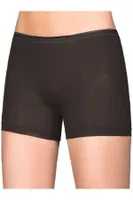 Kadın Pantolon %100 Pamuk Boxer Külot Tutku 0154 - 6 Adet Siyah farklı açı