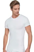 Beyaz Sıfır Yaka Erkek Penye Atlet Tutku 0105 - 6 Adet Beyaz