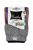 Tutku Desenli Erkek Çocuk Havlu Bel Boxer C0250 Gri görsel 4