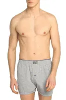 Tutku Elit Havlu Bel %100 Pamuk Erkek Penye Düz Boxer 1101 Gri görsel 11