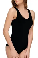 Tutku Elit Modal Elastan Kadın Geniş Askılı Çıtçıtlı Body 2005 Siyah farklı açı