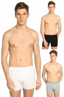 Likralı Boxer Tutku 0114 Beyaz görsel 4