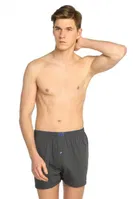 Tutku Erkek Penye Boxer %100 Pamuk 0117 Füme detay görünüm