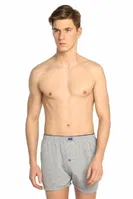 Tutku Erkek Penye Boxer %100 Pamuk 0117 Gri görsel 4