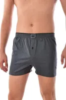 Tutku Erkek Penye Boxer %100 Pamuk 0117 Füme farklı açı