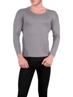 Tutku Erkek Termal Fanila 0126 Gri detay görünüm