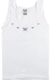 Tutku Tutku Kız Çocuk Kalın Askılı İşlemeli Atlet 0166 - 6 Adet