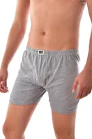 Tutku Erkek Ribana Paçalı Arjantin Boxer Şort Tutku 0111-R - 6 Adet Gri