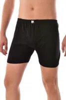 Tutku Erkek Ribana Paçalı Arjantin Boxer Şort Tutku 0111-R - 6 Adet Siyah farklı açı