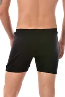 Tutku Erkek Ribana Paçalı Arjantin Boxer Şort Tutku 0111-R - 6 Adet Siyah görsel 4