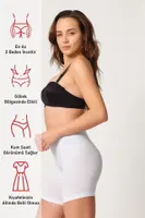 Uzun Paçalı Boxer Emay 3003 Beyaz görsel 6