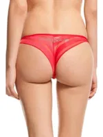 X-Lady String Külot 505 Kırmızı detay görünüm