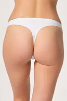 Yapıştırma Lazer Kesim String Külot Emay 2802 Beyaz görsel 6